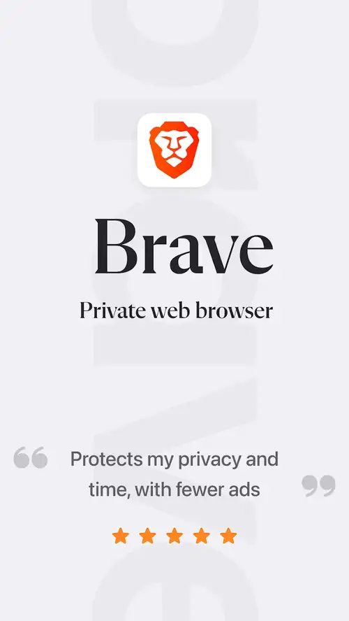 Brave Browser screenshot 1