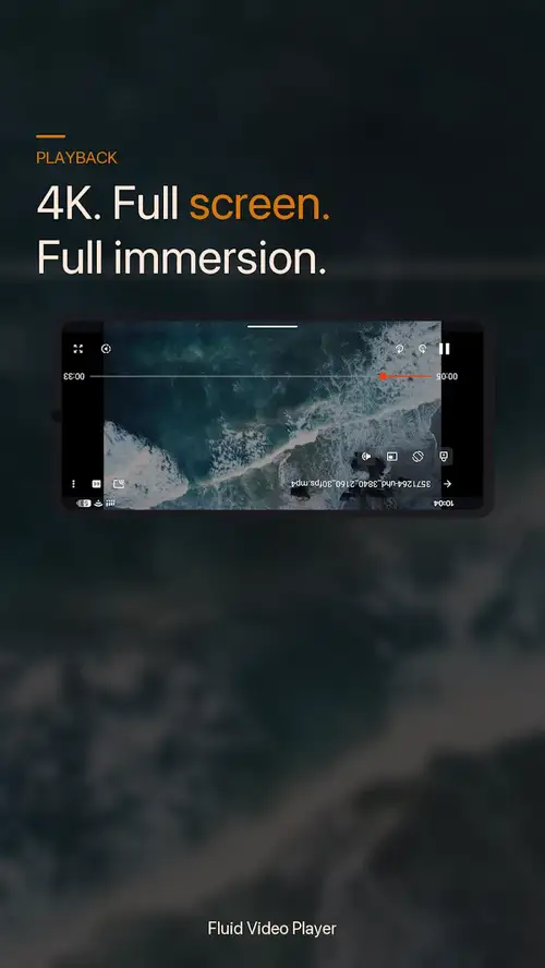 Fluid Video Player screenshot 2