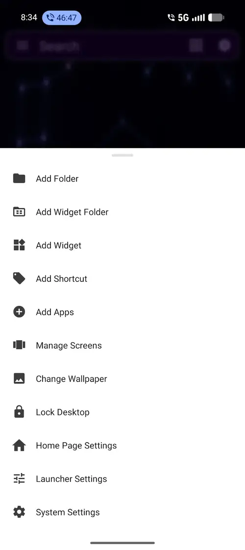Lucid Launcher 2 screenshot 2