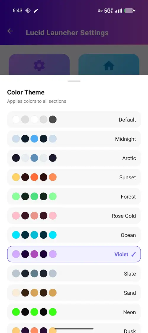 Lucid Launcher 2 screenshot 4
