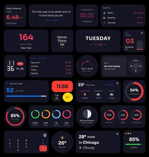 One4Widgets screenshot 2