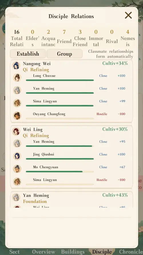 Cultivation Sect Simulator screenshot 4