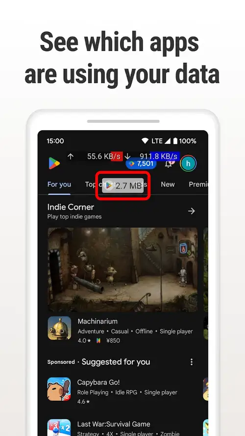 Internet Speed Monitor screenshot 3