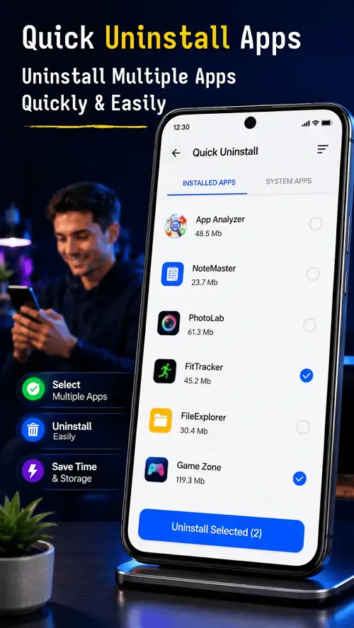 App Uninstall Logs & Reinstall screenshot 3