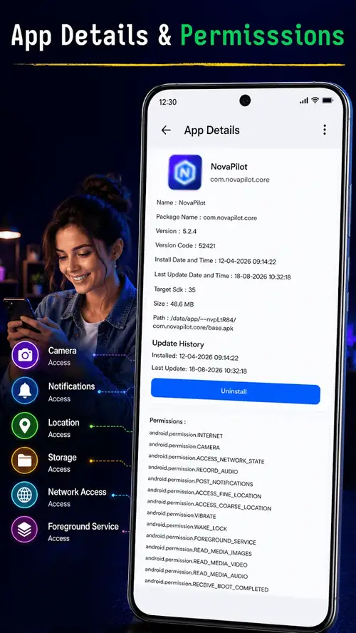App Uninstall Logs & Reinstall screenshot 5