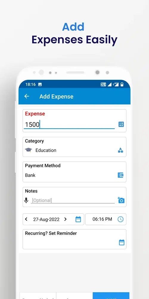 Income Expense screenshot 2