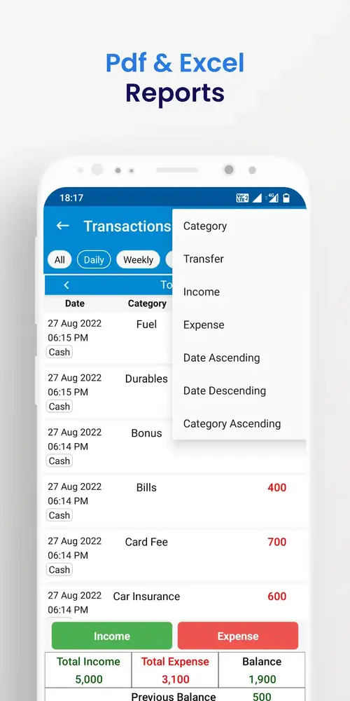 Income Expense screenshot 4