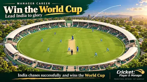 Cricket: Player & Manager screenshot 2