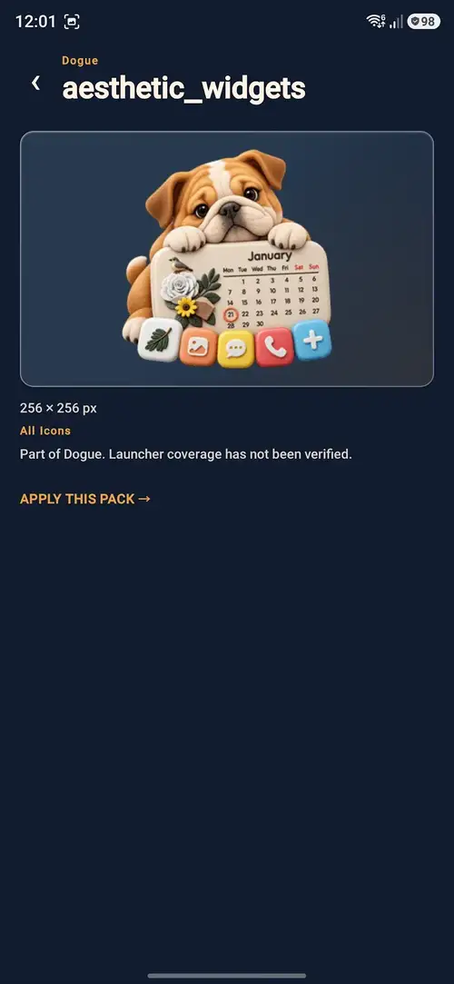 Dogue - Icon Pack screenshot 4
